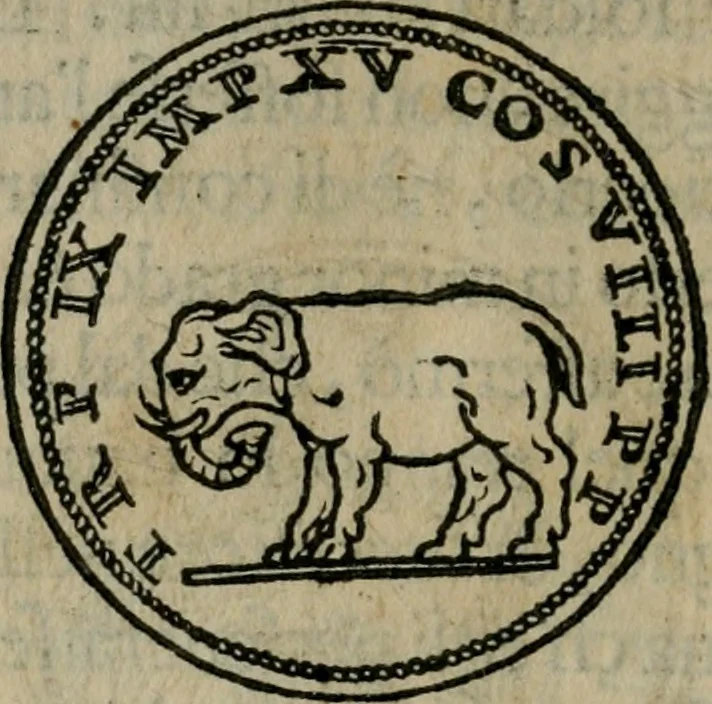 An illustration from Discorso di m. Sebastiano Erizzo, sopra le medaglie antiche : con la particolar dichiaratione di molti riuersi, 1559, leaf 223