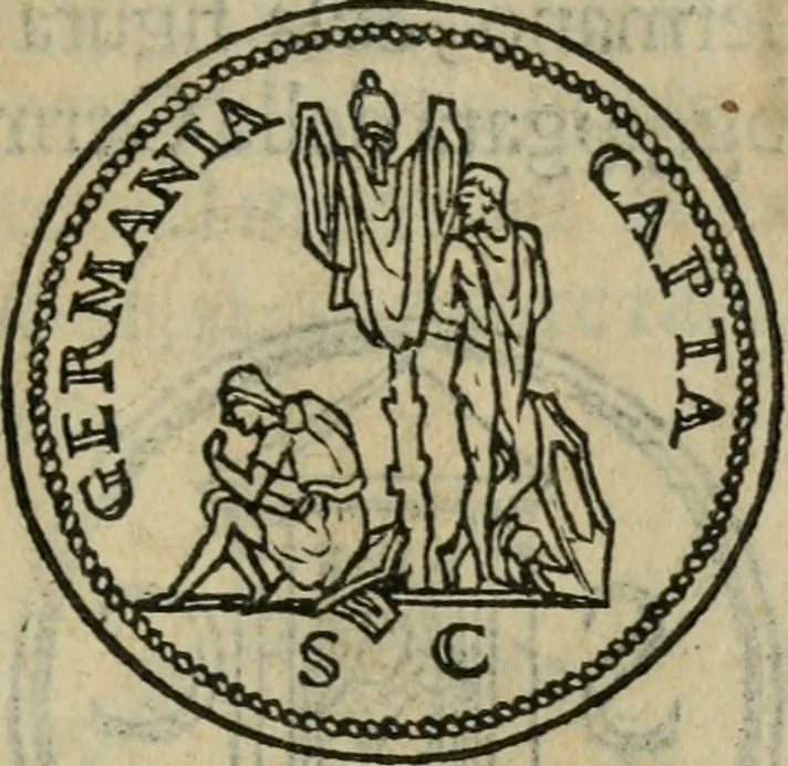 An illustration from Discorso di m. Sebastiano Erizzo, sopra le medaglie antiche : con la particolar dichiaratione di molti riuersi, 1559, leaf 232