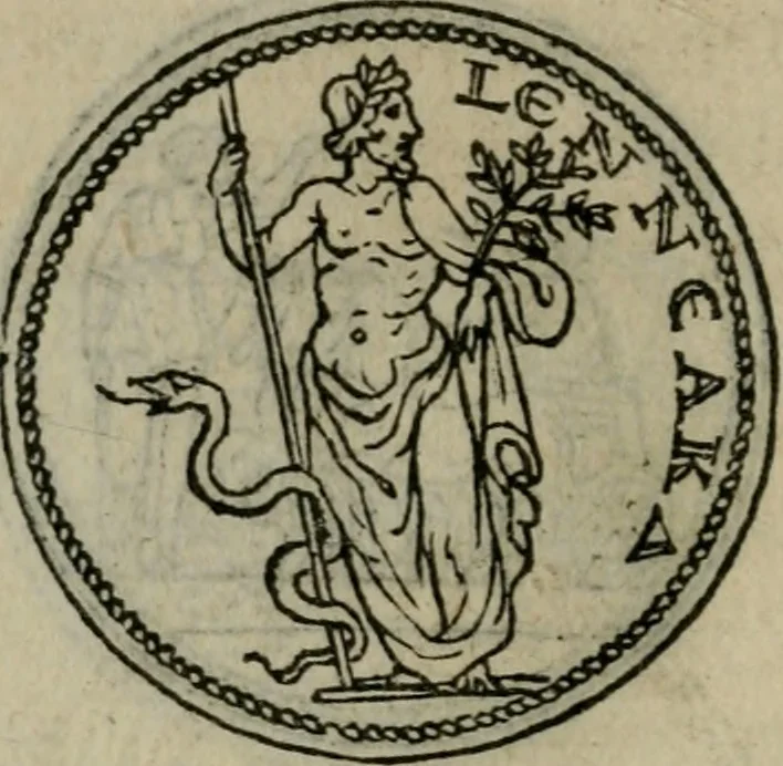 An illustration from Discorso di m. Sebastiano Erizzo, sopra le medaglie antiche : con la particolar dichiaratione di molti riuersi, 1559, leaf 289