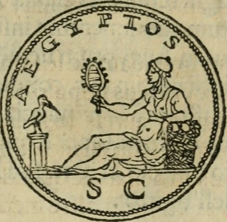 An illustration from Discorso di m. Sebastiano Erizzo, sopra le medaglie antiche : con la particolar dichiaratione di molti riuersi, 1559, leaf 296