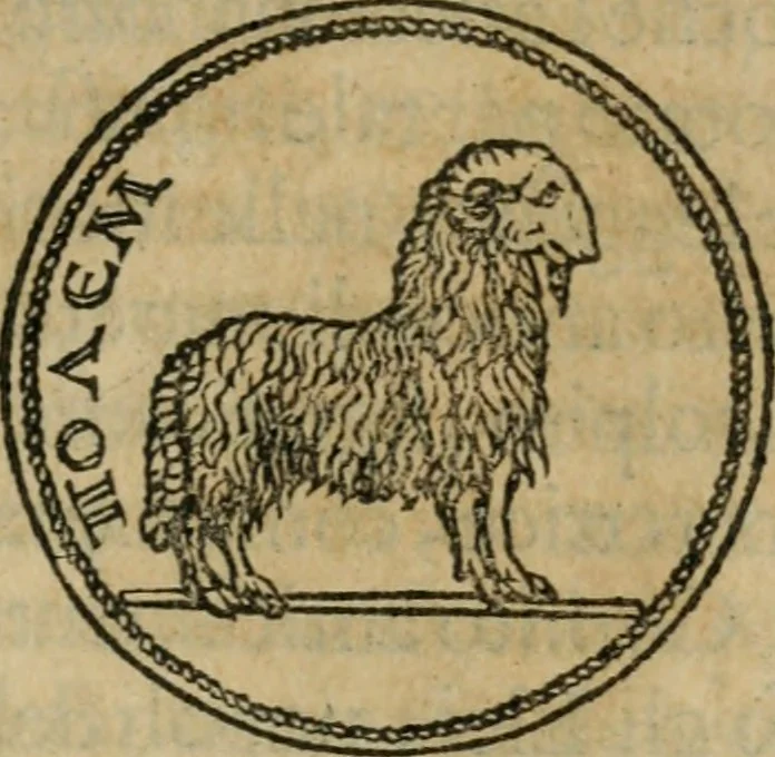 An illustration from Discorso di m. Sebastiano Erizzo, sopra le medaglie antiche : con la particolar dichiaratione di molti riuersi, 1559, leaf 306