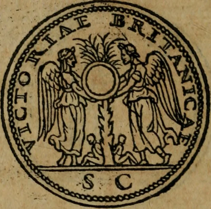 An illustration from Discorso di m. Sebastiano Erizzo, sopra le medaglie antiche : con la particolar dichiaratione di molti riuersi, 1559, leaf 401