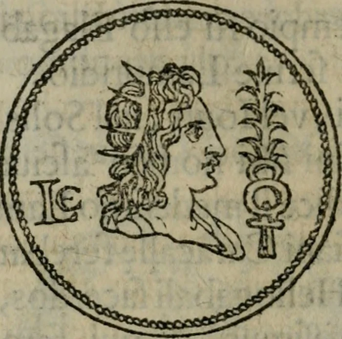 An illustration from Discorso di m. Sebastiano Erizzo, sopra le medaglie antiche : con la particolar dichiaratione di molti riuersi, 1559, leaf 433