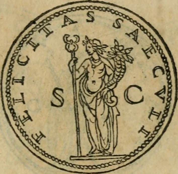 An illustration from Discorso di m. Sebastiano Erizzo, sopra le medaglie antiche : con la particolar dichiaratione di molti riuersi, 1559, leaf 482