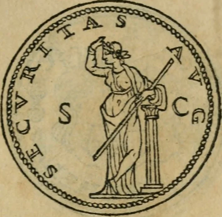 An illustration from Discorso di m. Sebastiano Erizzo, sopra le medaglie antiche : con la particolar dichiaratione di molti riuersi, 1559, leaf 488