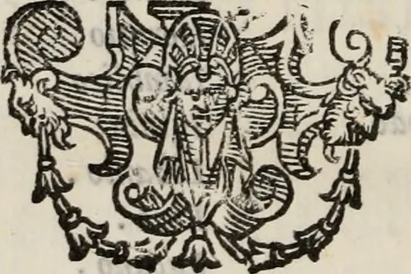 An illustration from Discorso intorno all'antro delle ninfe naiadi di Homero, 1601, leaf 9