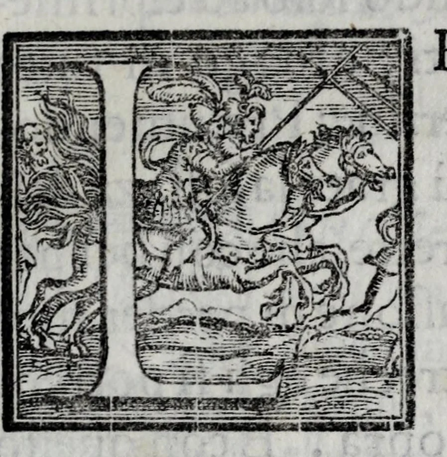 An illustration from Discorso sopra la fabrica, e vso delle nvove verghe astronomiche, 1582, leaf 11