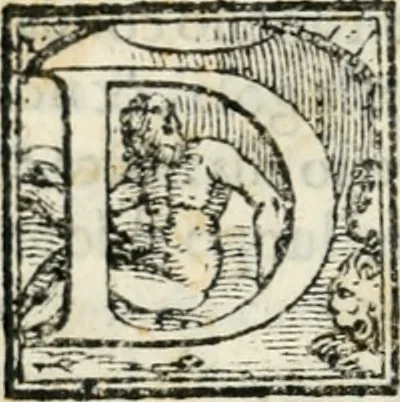 An illustration from Discorso sopra la mascherata della geneologia degl'iddei de' gentili, 1566, leaf 107