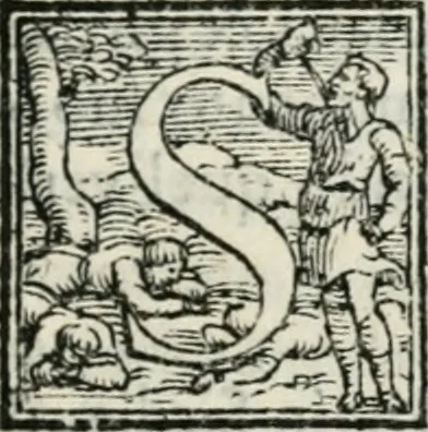 An illustration from Discorso sopra la mascherata della geneologia degl'iddei de' gentili, 1566, leaf 112
