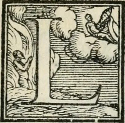An illustration from Discorso sopra la mascherata della geneologia degl'iddei de' gentili, 1566, leaf 6