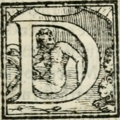 An illustration from Discorso sopra la mascherata della geneologia degl'iddei de' gentili, 1566, leaf 60
