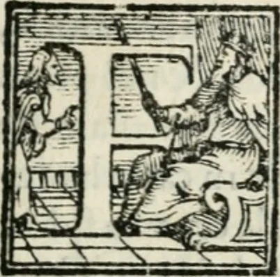 An illustration from Discorso sopra la mascherata della geneologia degl'iddei de' gentili, 1566, leaf 68