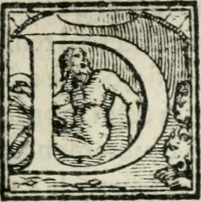 An illustration from Discorso sopra la mascherata della geneologia degl'iddei de' gentili, 1566, leaf 76