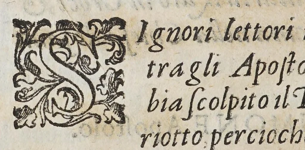 An illustration from Discorso sopra la mirabil : opera di basso rilievo di cera stuccata con colori scolpita in pietra negra, 1590, leaf 68