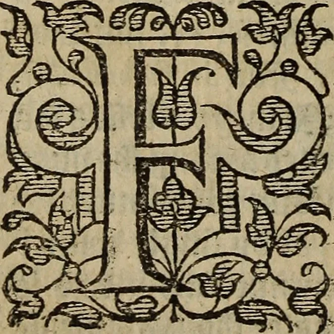 An illustration from The discouerie of witchcraft, : wherein the lewde dealing of witches and witchmongers is notablie detected, the knauerie of coniurors, the impietie of inchantors, the follie of soothsaiers, the impudent falshood of cousenors, the infidelitie of atheists, the pestilent practices of Pythonists, the curiositie of figure casters, the vanitie of dreamers, the beggerlie art of alcumystrie, the abhomination of idolatrie, the horrible art of poisoning, the vertue and power of naturall magike, and all the conueiances of legierdemaine and iuggling are deciphered: and many other things opened, which have long lien hidden, howbeit verie necessarie to be knowne. : Heerevnto is added a treatise vpon the nature and substance of spirits and diuels, & c, 1584, leaf 103