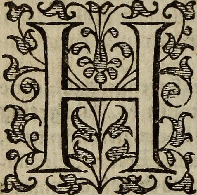 An illustration from The discouerie of witchcraft, : wherein the lewde dealing of witches and witchmongers is notablie detected, the knauerie of coniurors, the impietie of inchantors, the follie of soothsaiers, the impudent falshood of cousenors, the infidelitie of atheists, the pestilent practices of Pythonists, the curiositie of figure casters, the vanitie of dreamers, the beggerlie art of alcumystrie, the abhomination of idolatrie, the horrible art of poisoning, the vertue and power of naturall magike, and all the conueiances of legierdemaine and iuggling are deciphered: and many other things opened, which have long lien hidden, howbeit verie necessarie to be knowne. : Heerevnto is added a treatise vpon the nature and substance of spirits and diuels, & c, 1584, leaf 107
