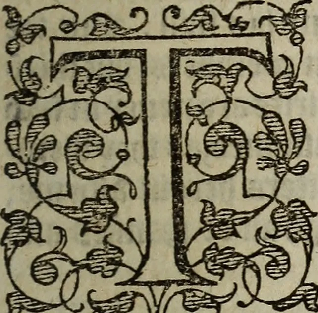An illustration from The discouerie of witchcraft, : wherein the lewde dealing of witches and witchmongers is notablie detected, the knauerie of coniurors, the impietie of inchantors, the follie of soothsaiers, the impudent falshood of cousenors, the infidelitie of atheists, the pestilent practices of Pythonists, the curiositie of figure casters, the vanitie of dreamers, the beggerlie art of alcumystrie, the abhomination of idolatrie, the horrible art of poisoning, the vertue and power of naturall magike, and all the conueiances of legierdemaine and iuggling are deciphered: and many other things opened, which have long lien hidden, howbeit verie necessarie to be knowne. : Heerevnto is added a treatise vpon the nature and substance of spirits and diuels, & c, 1584, leaf 118