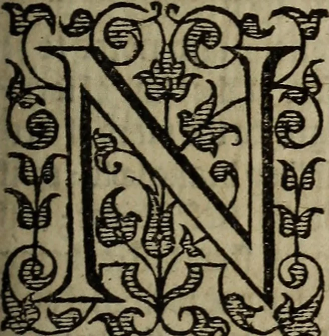 An illustration from The discouerie of witchcraft, : wherein the lewde dealing of witches and witchmongers is notablie detected, the knauerie of coniurors, the impietie of inchantors, the follie of soothsaiers, the impudent falshood of cousenors, the infidelitie of atheists, the pestilent practices of Pythonists, the curiositie of figure casters, the vanitie of dreamers, the beggerlie art of alcumystrie, the abhomination of idolatrie, the horrible art of poisoning, the vertue and power of naturall magike, and all the conueiances of legierdemaine and iuggling are deciphered: and many other things opened, which have long lien hidden, howbeit verie necessarie to be knowne. : Heerevnto is added a treatise vpon the nature and substance of spirits and diuels, & c, 1584, leaf 228