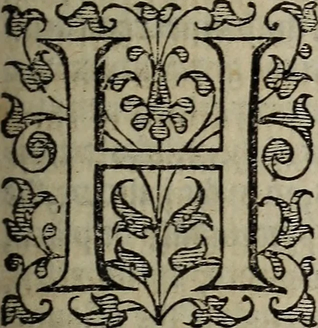 An illustration from The discouerie of witchcraft, : wherein the lewde dealing of witches and witchmongers is notablie detected, the knauerie of coniurors, the impietie of inchantors, the follie of soothsaiers, the impudent falshood of cousenors, the infidelitie of atheists, the pestilent practices of Pythonists, the curiositie of figure casters, the vanitie of dreamers, the beggerlie art of alcumystrie, the abhomination of idolatrie, the horrible art of poisoning, the vertue and power of naturall magike, and all the conueiances of legierdemaine and iuggling are deciphered: and many other things opened, which have long lien hidden, howbeit verie necessarie to be knowne. : Heerevnto is added a treatise vpon the nature and substance of spirits and diuels, & c, 1584, leaf 348