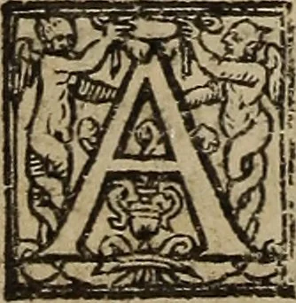 An illustration from The discouerie of witchcraft, : wherein the lewde dealing of witches and witchmongers is notablie detected, the knauerie of coniurors, the impietie of inchantors, the follie of soothsaiers, the impudent falshood of cousenors, the infidelitie of atheists, the pestilent practices of Pythonists, the curiositie of figure casters, the vanitie of dreamers, the beggerlie art of alcumystrie, the abhomination of idolatrie, the horrible art of poisoning, the vertue and power of naturall magike, and all the conueiances of legierdemaine and iuggling are deciphered: and many other things opened, which have long lien hidden, howbeit verie necessarie to be knowne. : Heerevnto is added a treatise vpon the nature and substance of spirits and diuels, & c, 1584, leaf 405