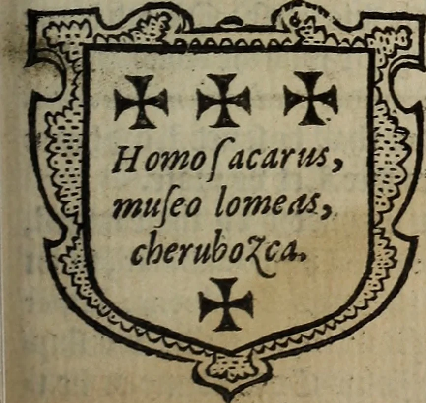 An illustration from The discouerie of witchcraft, : wherein the lewde dealing of witches and witchmongers is notablie detected, the knauerie of coniurors, the impietie of inchantors, the follie of soothsaiers, the impudent falshood of cousenors, the infidelitie of atheists, the pestilent practices of Pythonists, the curiositie of figure casters, the vanitie of dreamers, the beggerlie art of alcumystrie, the abhomination of idolatrie, the horrible art of poisoning, the vertue and power of naturall magike, and all the conueiances of legierdemaine and iuggling are deciphered: and many other things opened, which have long lien hidden, howbeit verie necessarie to be knowne. : Heerevnto is added a treatise vpon the nature and substance of spirits and diuels, & c, 1584, leaf 452