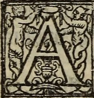 An illustration from The discouerie of witchcraft, : wherein the lewde dealing of witches and witchmongers is notablie detected, the knauerie of coniurors, the impietie of inchantors, the follie of soothsaiers, the impudent falshood of cousenors, the infidelitie of atheists, the pestilent practices of Pythonists, the curiositie of figure casters, the vanitie of dreamers, the beggerlie art of alcumystrie, the abhomination of idolatrie, the horrible art of poisoning, the vertue and power of naturall magike, and all the conueiances of legierdemaine and iuggling are deciphered: and many other things opened, which have long lien hidden, howbeit verie necessarie to be knowne. : Heerevnto is added a treatise vpon the nature and substance of spirits and diuels, & c, 1584, leaf 465