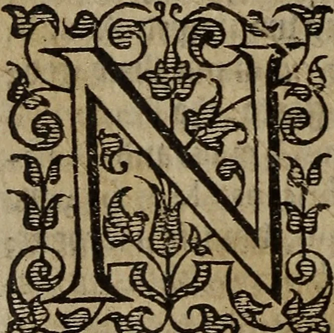 An illustration from The discouerie of witchcraft, : wherein the lewde dealing of witches and witchmongers is notablie detected, the knauerie of coniurors, the impietie of inchantors, the follie of soothsaiers, the impudent falshood of cousenors, the infidelitie of atheists, the pestilent practices of Pythonists, the curiositie of figure casters, the vanitie of dreamers, the beggerlie art of alcumystrie, the abhomination of idolatrie, the horrible art of poisoning, the vertue and power of naturall magike, and all the conueiances of legierdemaine and iuggling are deciphered: and many other things opened, which have long lien hidden, howbeit verie necessarie to be knowne. : Heerevnto is added a treatise vpon the nature and substance of spirits and diuels, & c, 1584, leaf 563