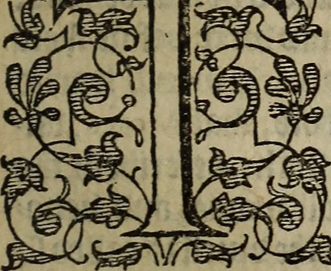 An illustration from The discouerie of witchcraft, : wherein the lewde dealing of witches and witchmongers is notablie detected, the knauerie of coniurors, the impietie of inchantors, the follie of soothsaiers, the impudent falshood of cousenors, the infidelitie of atheists, the pestilent practices of Pythonists, the curiositie of figure casters, the vanitie of dreamers, the beggerlie art of alcumystrie, the abhomination of idolatrie, the horrible art of poisoning, the vertue and power of naturall magike, and all the conueiances of legierdemaine and iuggling are deciphered: and many other things opened, which have long lien hidden, howbeit verie necessarie to be knowne. : Heerevnto is added a treatise vpon the nature and substance of spirits and diuels, & c, 1584, leaf 574