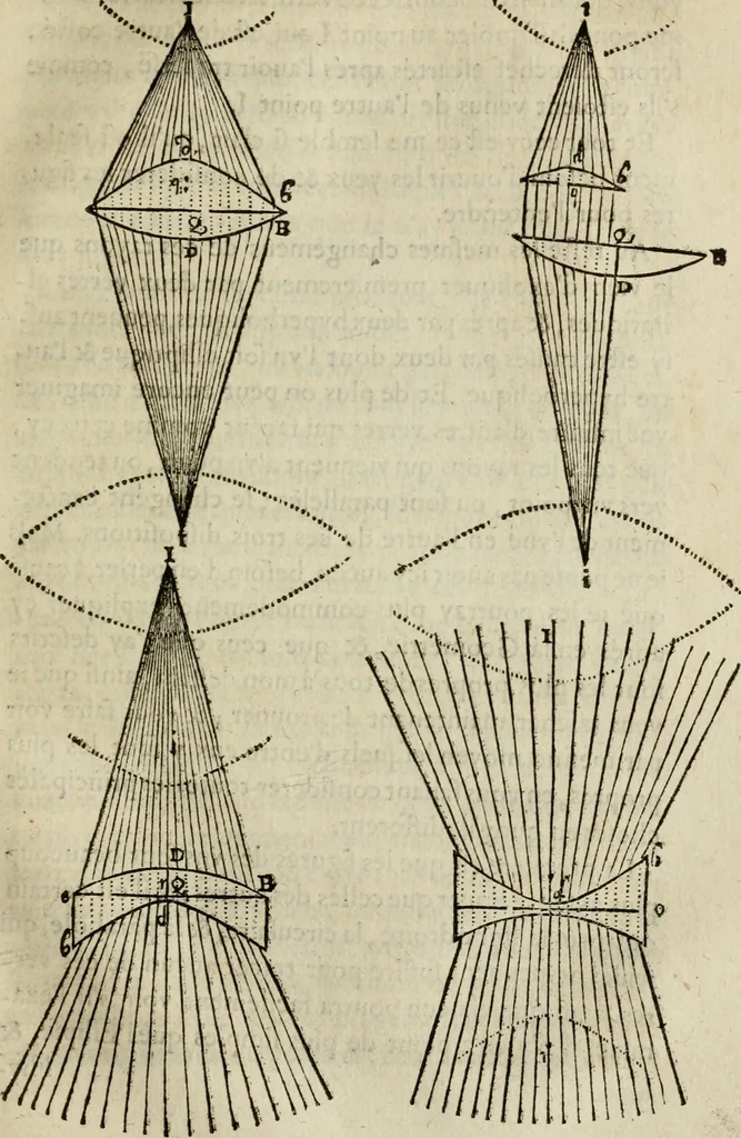An illustration from Discours de la methode : pour bien conduire sa raison, & chercher la verité dans les sciences : Plus La dioptrique, et Les meteores. Qui sont des essais de cette methode., 1667, leaf 192