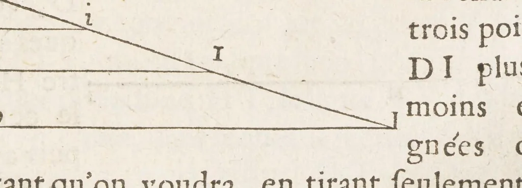 An illustration from Discours de la methode : pour bien conduire sa raison, & chercher la verité dans les sciences. Plus La dioptrique. Les meteores. Et La geometrie. Qui sont des essais de cete methode, 1637, leaf 223