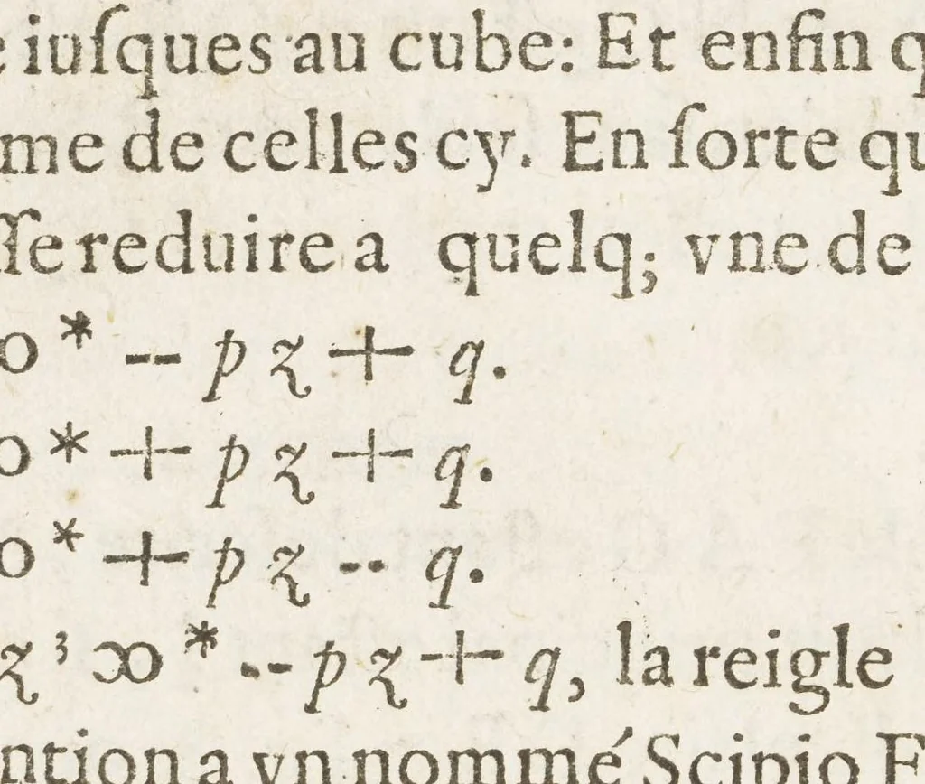 An illustration from Discours de la methode : pour bien conduire sa raison, & chercher la verité dans les sciences. Plus La dioptrique. Les meteores. Et La geometrie. Qui sont des essais de cete methode, 1637, leaf 482