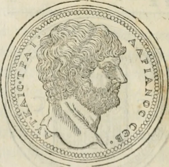 An illustration from Discours de la religion des anciens Romains--, 1581, leaf 11