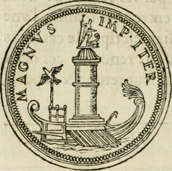 An illustration from Discours de la religion des anciens Romains--, 1581, leaf 111