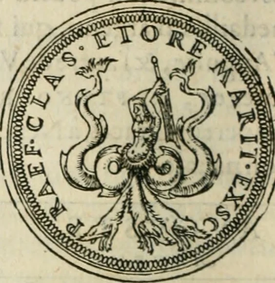 An illustration from Discours de la religion des anciens Romains--, 1581, leaf 111