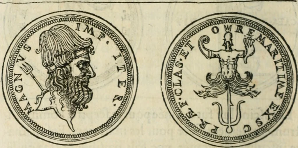 An illustration from Discours de la religion des anciens Romains--, 1581, leaf 111