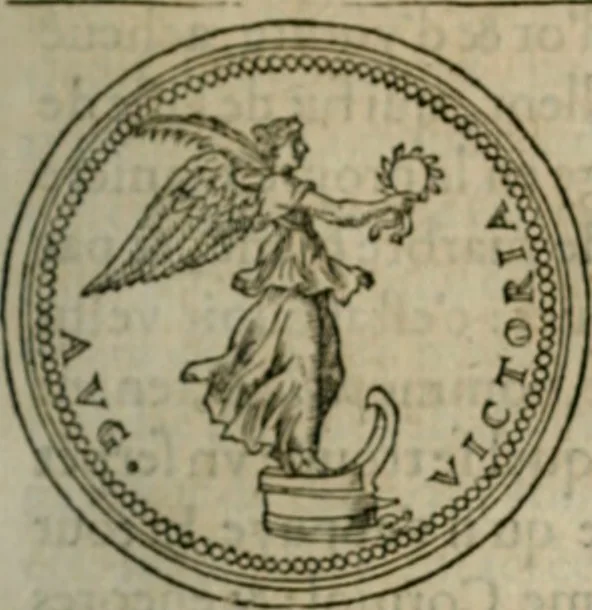 An illustration from Discours de la religion des anciens Romains--, 1581, leaf 116