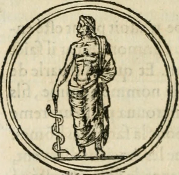 An illustration from Discours de la religion des anciens Romains--, 1581, leaf 117