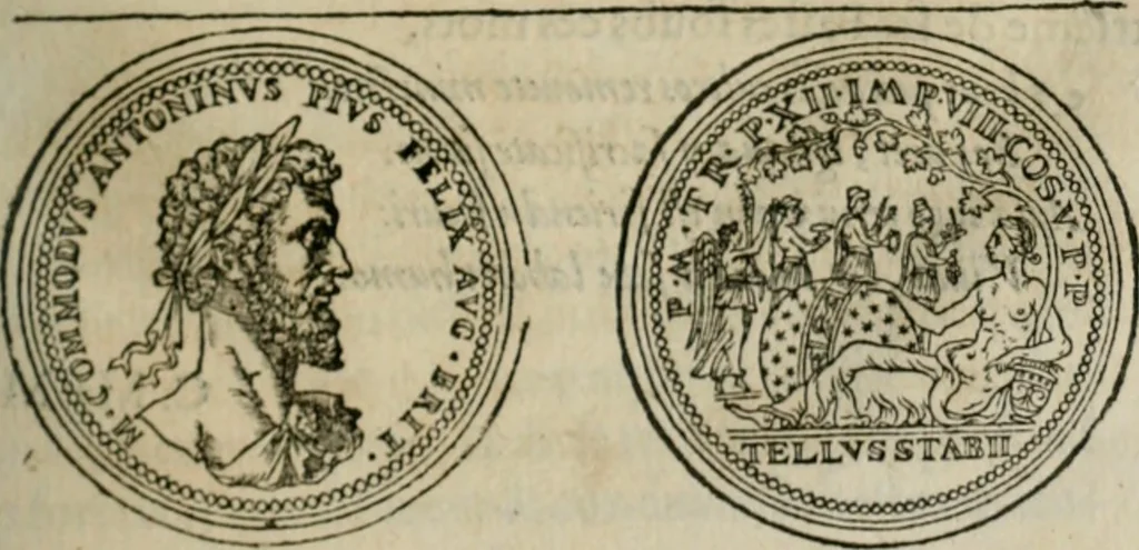 An illustration from Discours de la religion des anciens Romains--, 1581, leaf 146