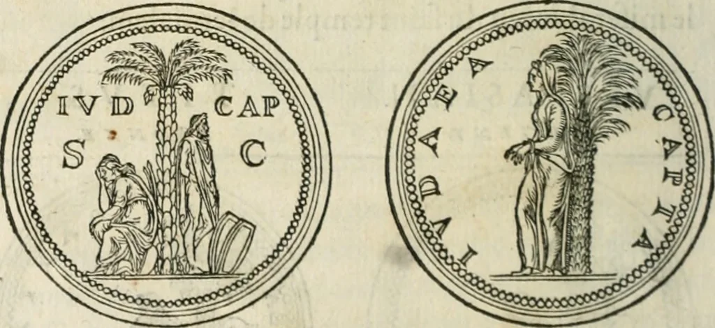 An illustration from Discours de la religion des anciens Romains--, 1581, leaf 15