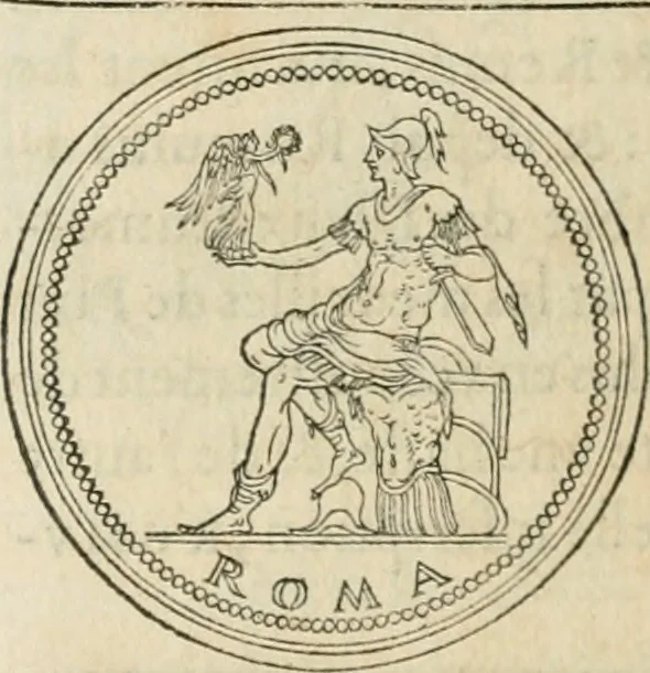 An illustration from Discours de la religion des anciens Romains--, 1581, leaf 179
