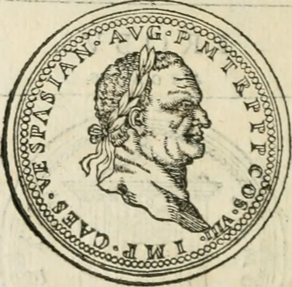 An illustration from Discours de la religion des anciens Romains--, 1581, leaf 181