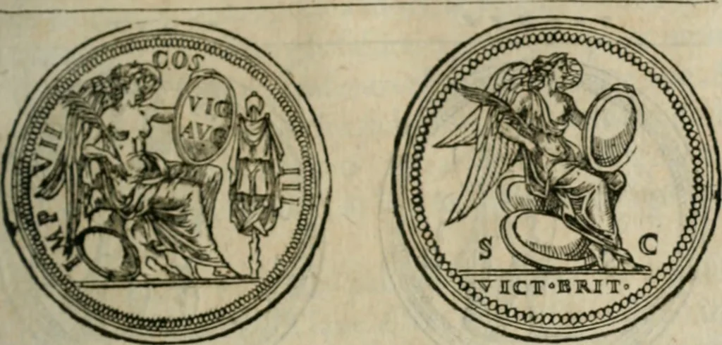 An illustration from Discours de la religion des anciens Romains--, 1581, leaf 192