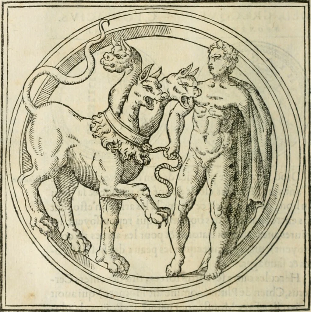 An illustration from Discours de la religion des anciens Romains--, 1581, leaf 197
