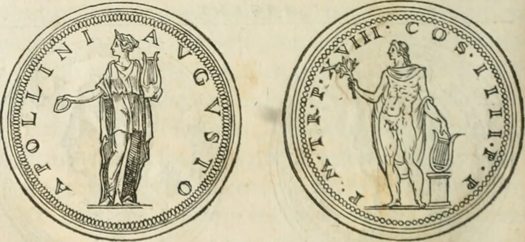 An illustration from Discours de la religion des anciens Romains--, 1581, leaf 207