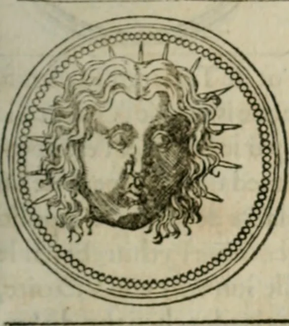 An illustration from Discours de la religion des anciens Romains--, 1581, leaf 212