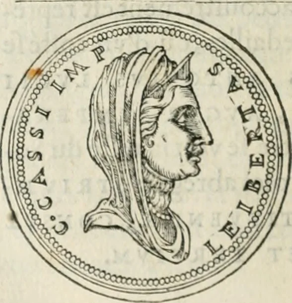 An illustration from Discours de la religion des anciens Romains--, 1581, leaf 255