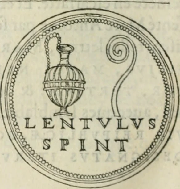 An illustration from Discours de la religion des anciens Romains--, 1581, leaf 255