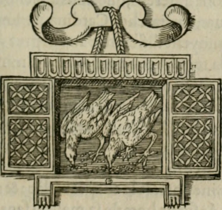 An illustration from Discours de la religion des anciens Romains--, 1581, leaf 260