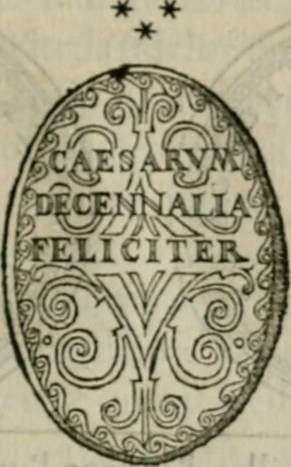 An illustration from Discours de la religion des anciens Romains--, 1581, leaf 282