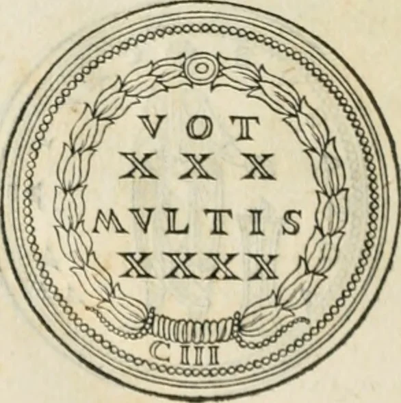 An illustration from Discours de la religion des anciens Romains--, 1581, leaf 283